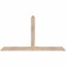 Ekena Millwork Portland Smooth Timber Gable Bracket, Douglas Fir, 60"W x 32"H x 3 1/2"D x 3 1/2"F, 13/12 Pitch GBW060X32X0404POR00SDF - alternate 1